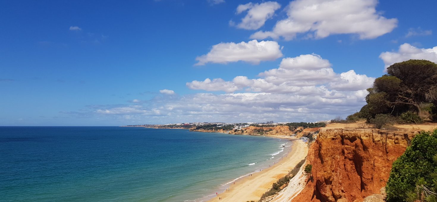 Albufeira an der südlichen Algarve – Praia da Falesia