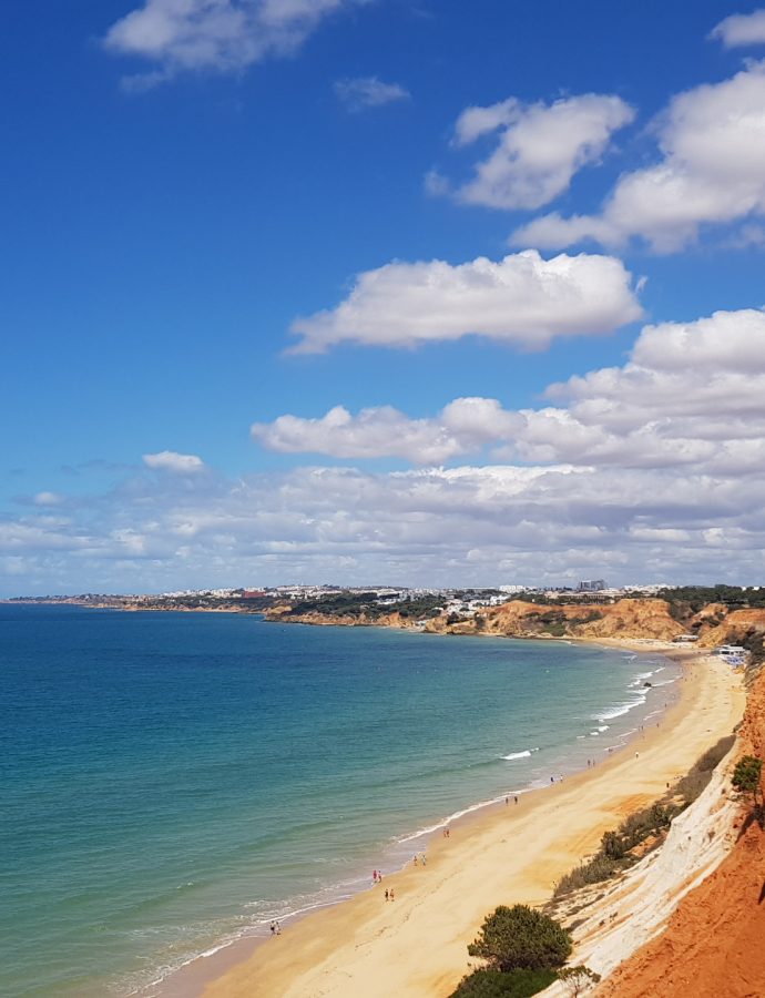 Albufeira an der südlichen Algarve – Praia da Falesia