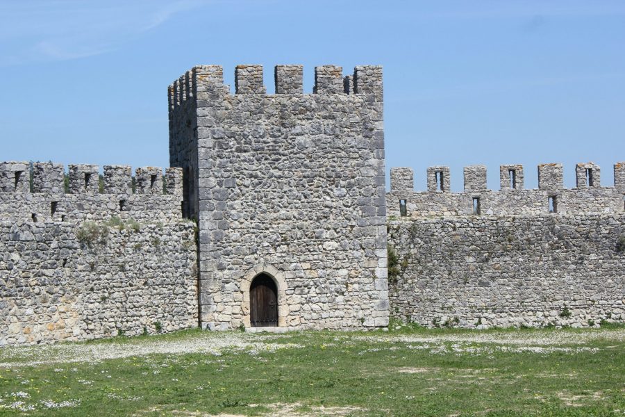 Castelo de Montemor-o-Velho, mittelalterliche Architektur, Portugal, Festung