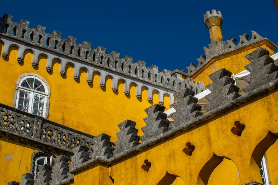 Palácio da Pena, Sintra, romantische Architektur, Sehenswürdigkeiten