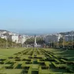 Parque Eduardo VII, Lissabon Park, Gewächshäuser Lissabon, Buchmesse Lissabon