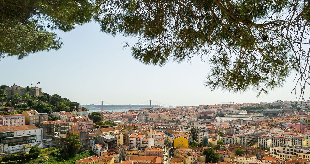 Miradouro da Senhora do Monte in Lissabon