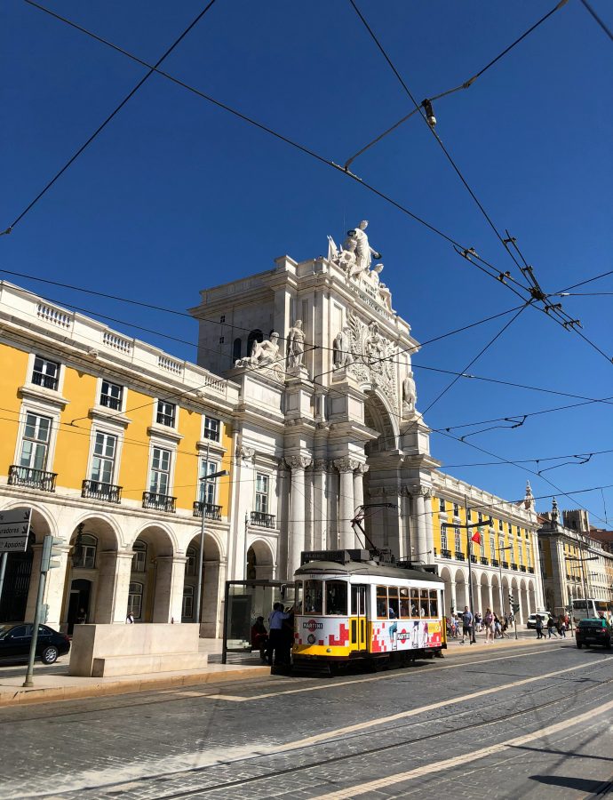 Praça do Comércio im Herzen von Lissabon