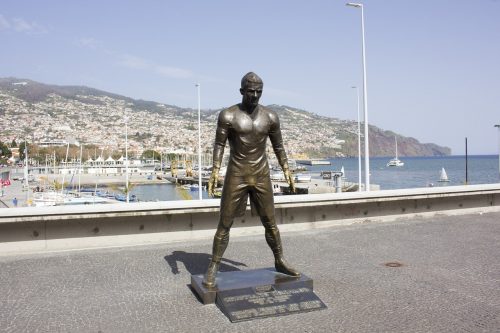 Cristiano Ronaldo Statue