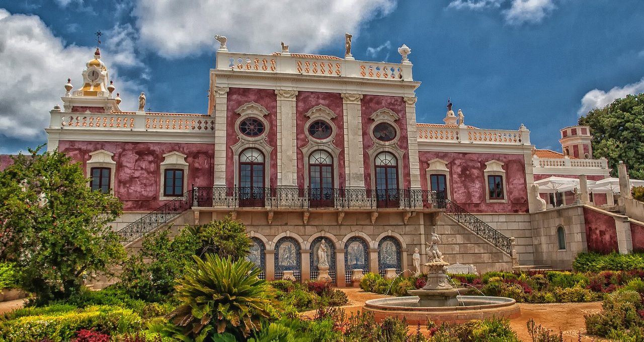 Palast von Estoi in der Nähe von Faro