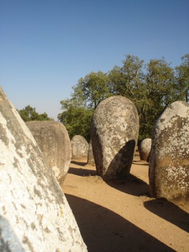 Almendres Cromlech im Alentejo