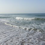Praia do Carneiro, Porto Strand, Foz do Douro, Atlantikküste Portugal