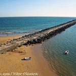 Praia do Molhe Foz do Douro Porto Strände Atlantikküste Portugal