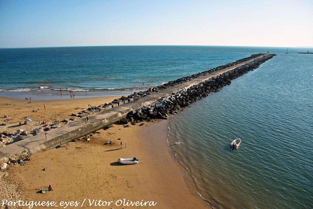 Praia do Molhe Foz do Douro Porto Strände Atlantikküste Portugal