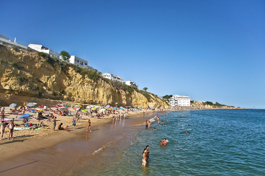 Praia dos Pescadores, Albufeira, Algarve, Strandurlaub Portugal