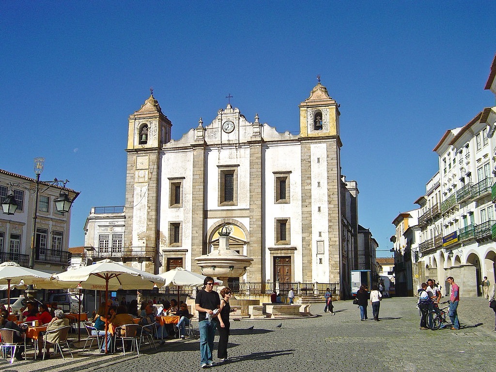 Igreja de Santo Antão, Évora, Praça do Giraldo, Spätrenaissance, barocke Architektur