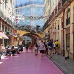Rua Nova do Carvalho, rosa Straße Lissabon, Cais do Sodré, Nachtleben Lissabon, Pensão Amor