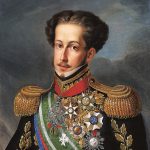 Pedro IV von Portugal, Miguelistenkrieg, Kaiser Pedro I von Brasilien, Charta der portugiesischen Verfassung
