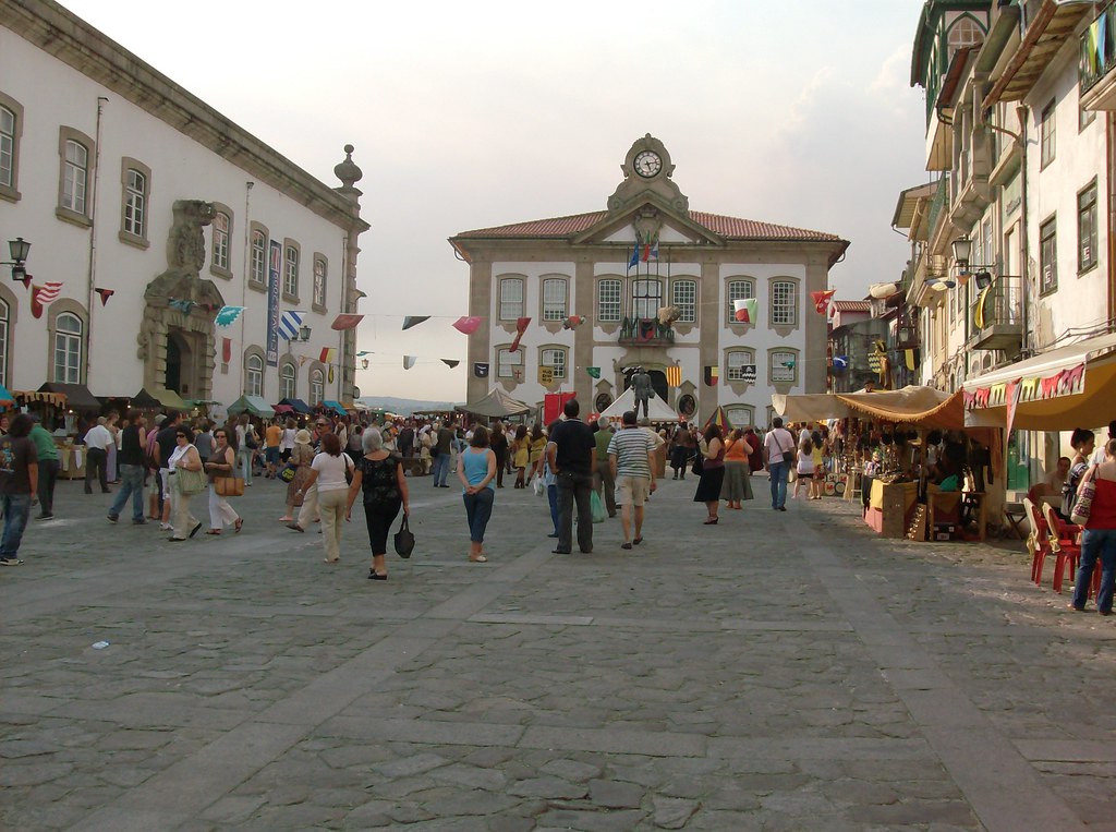 Praça de Camões in Chaves