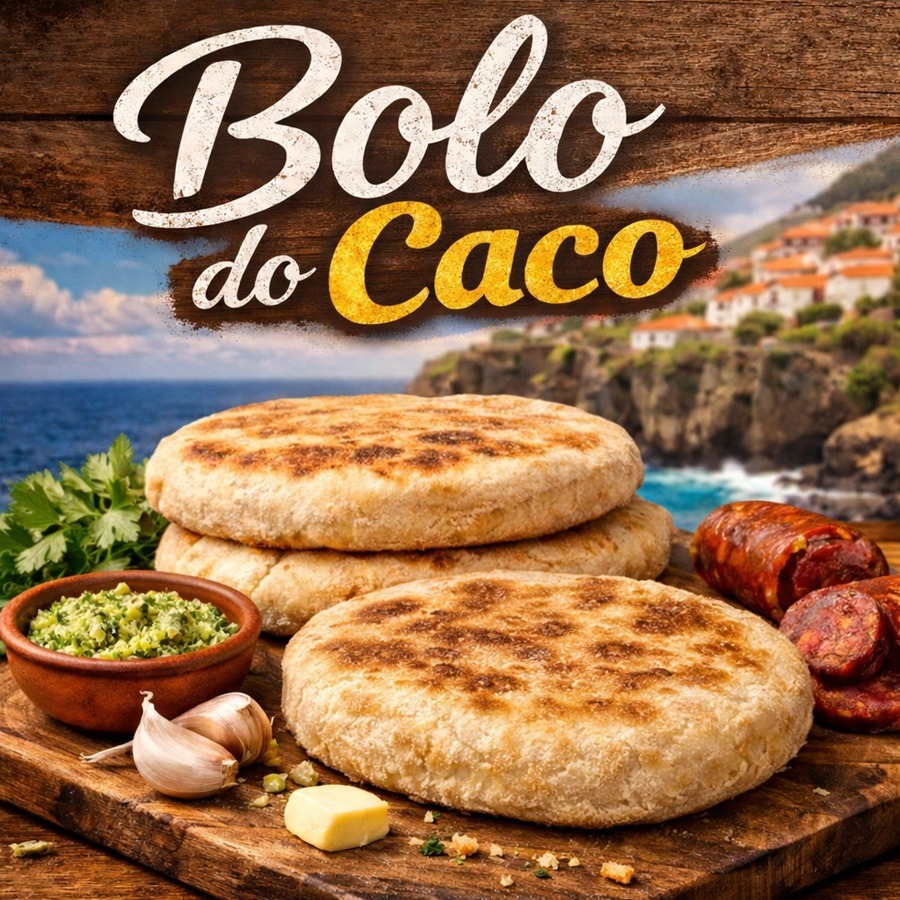 Bolo do Caco- Traditionelles Fladenbrot von Madeira