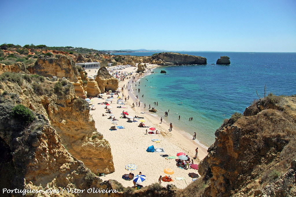Praia de São Rafael, Algarve Strand, Schnorcheln Algarve, Urlaub in Albufeira