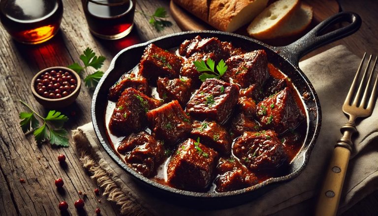 Caçoila – Traditionelles portugiesisches geschmortes Rindfleisch