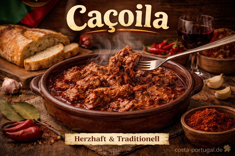 Caçoila – Traditionelles portugiesisches geschmortes Rindfleisch