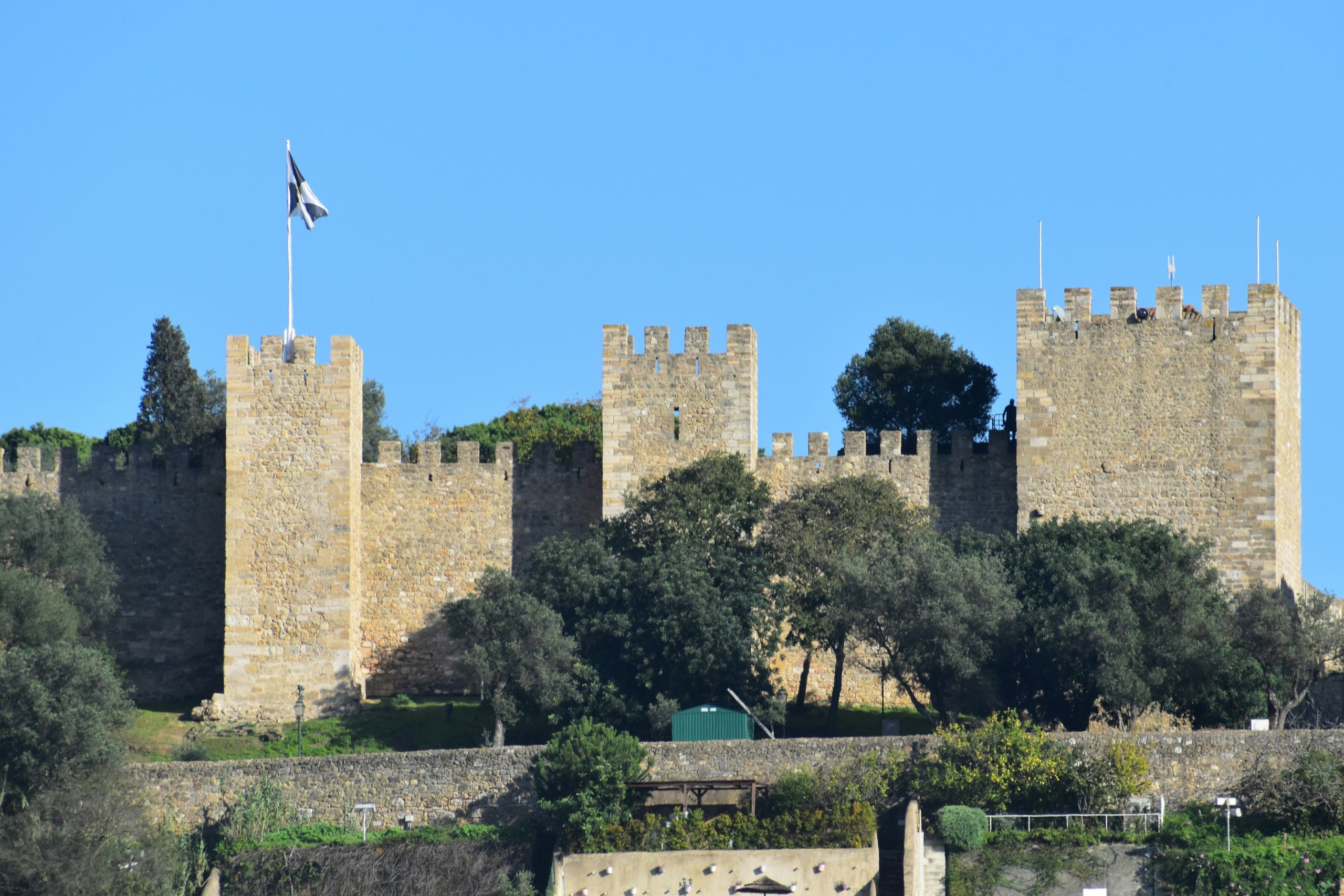 Castelo de São Jorge in Lissabon
