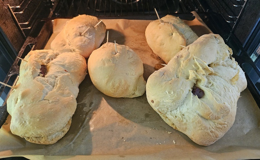 Folar ein Original portugiesisches Osterbrot