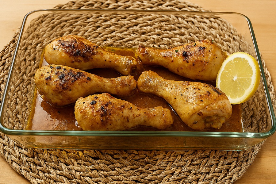 Portugiesische Hähnchenschenkel aus dem Ofen