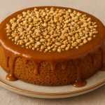 Bolo de Amendoim com Caramelo- Erdnusskuchen mit Karamell