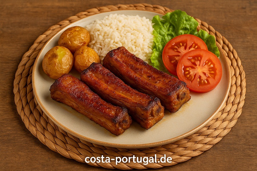 Portugiesische Schweinerippchen- Entrecosto assado no forno