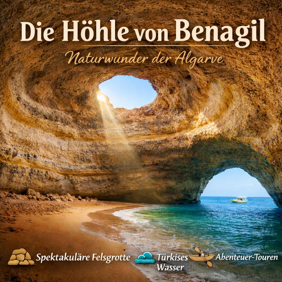 Die Höhle von Benagil- Naturwunder der Algarve