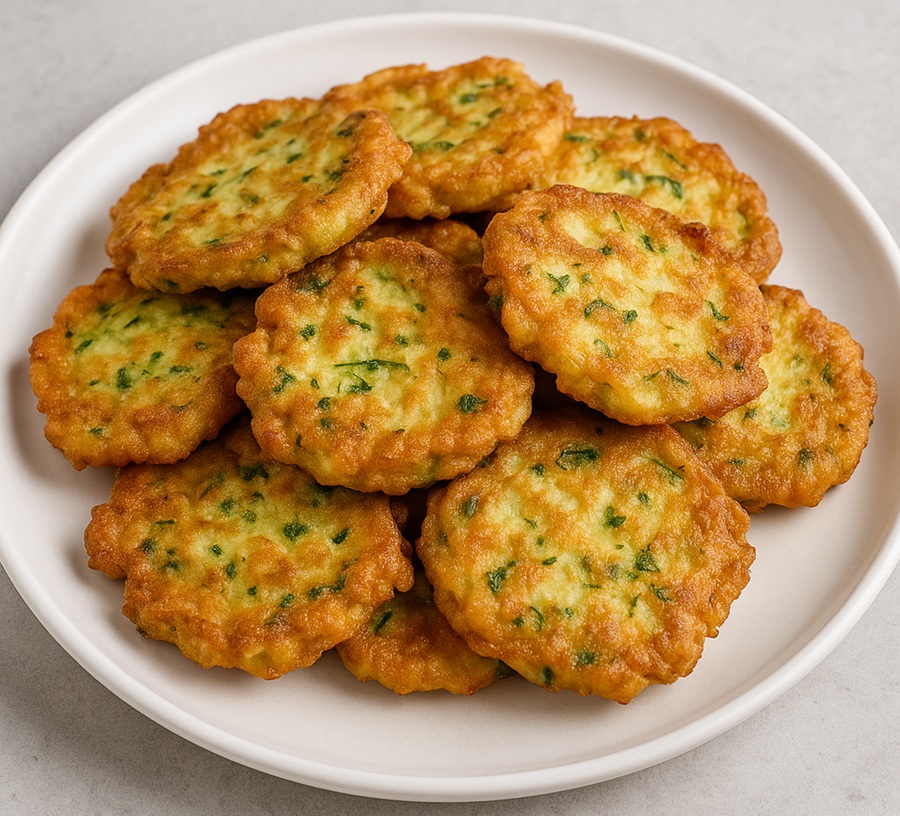 Pataniscas de curgete – Zucchini-Fritters aus Portugal