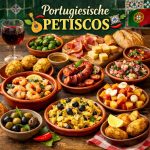 Petiscos- Köstlichkeiten der portugiesischen Küche, ähnlich wie Tapas