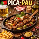 Pica Pau- Portugiesische Rind und Schweinefleischhappen
