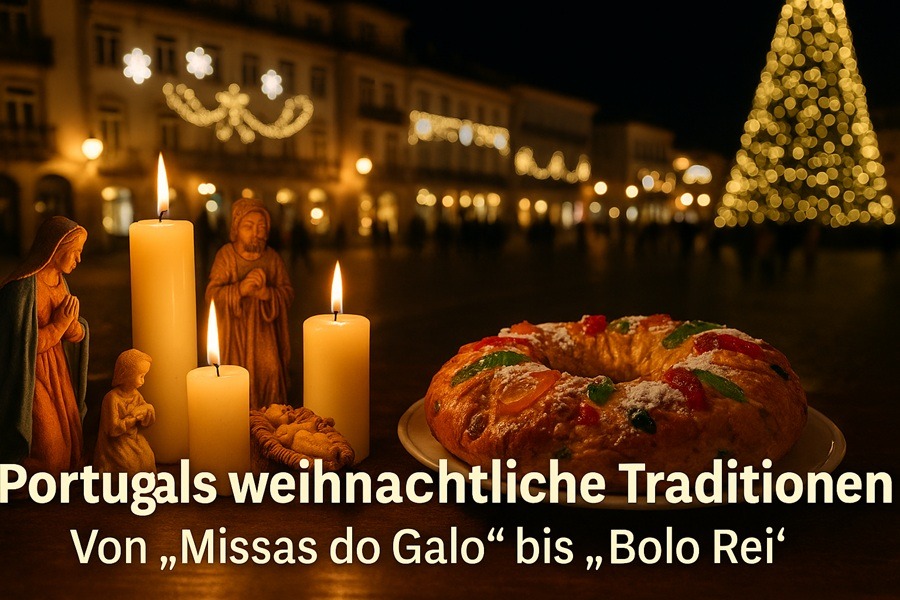 Weihnachten in Portugal - von „Missa do Galo“ bis „Bolo Rei“