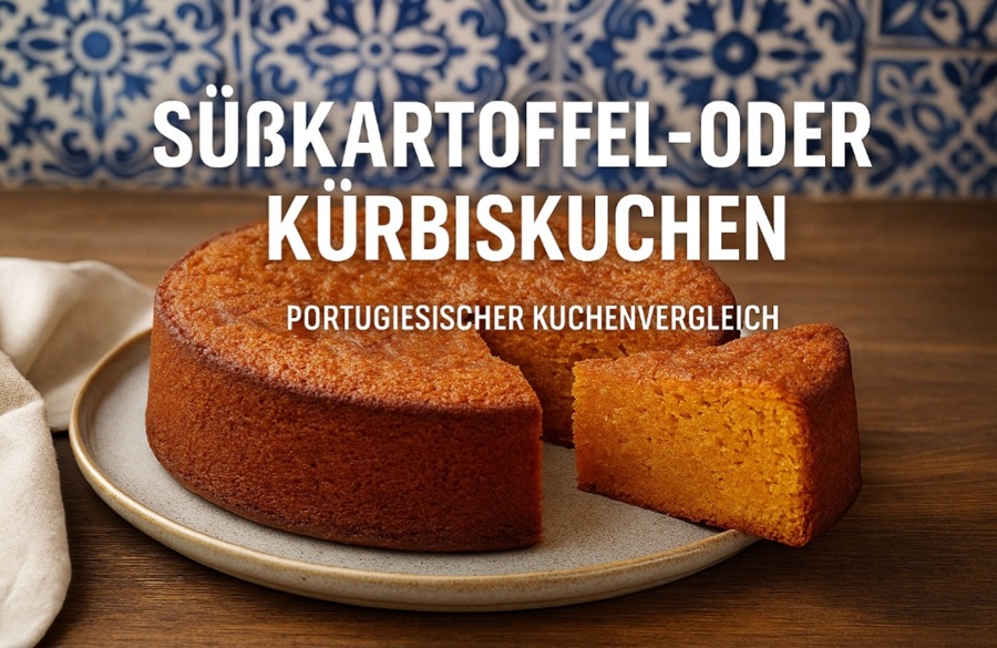 Süßkartoffel oder Kürbis – Portugiesische Kuchen Rezepte